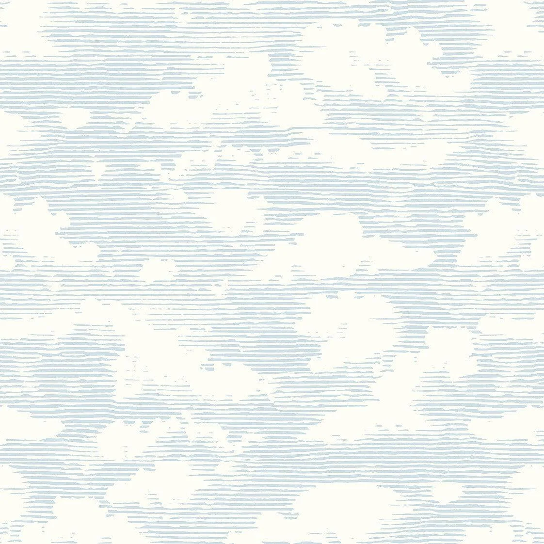 Cloud Cover Wallpaper // Blue