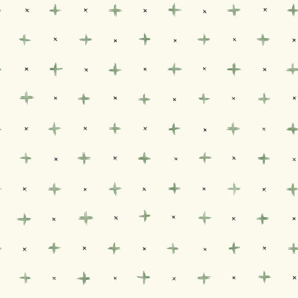 Cross Stitch Wallpaper // Green
