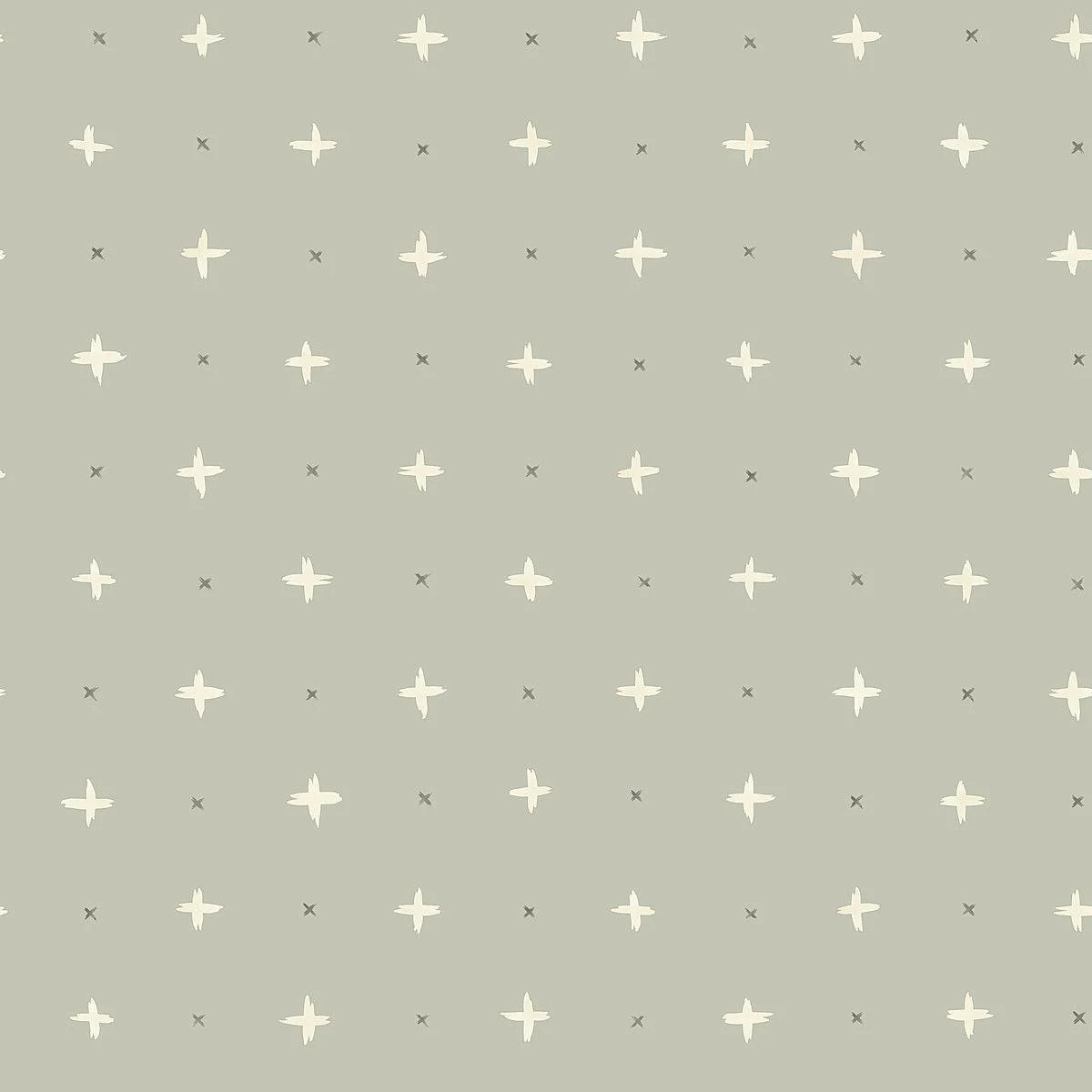 Cross Stitch Wallpaper // Grey