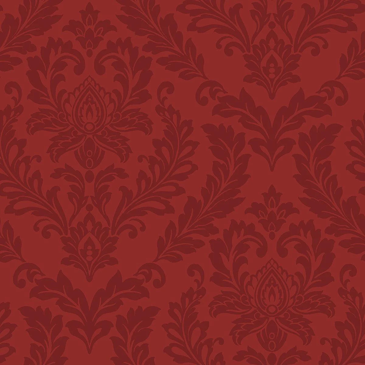 Damask Wallpaper // Purple & Red