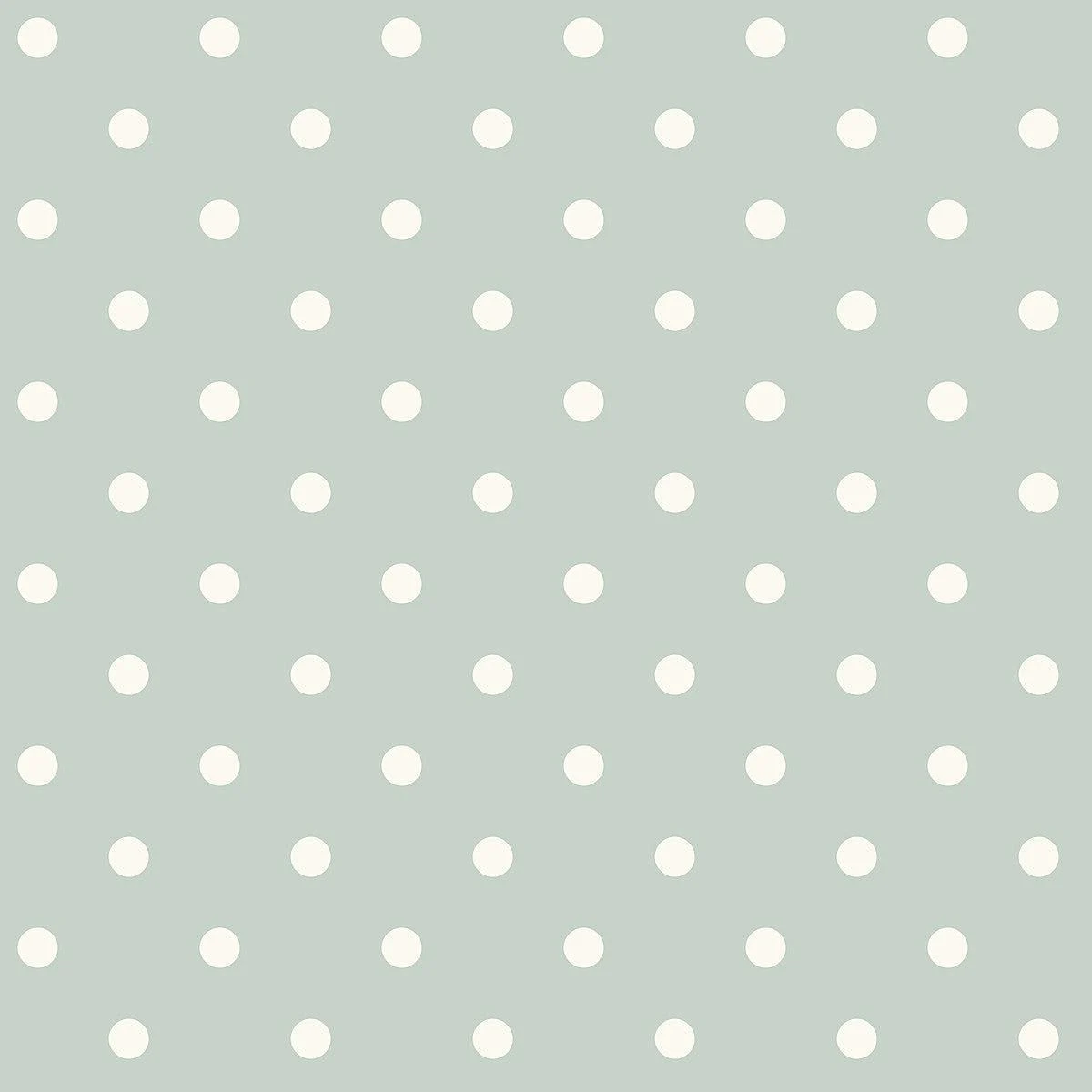Dots on Dots Wallpaper // Green & White