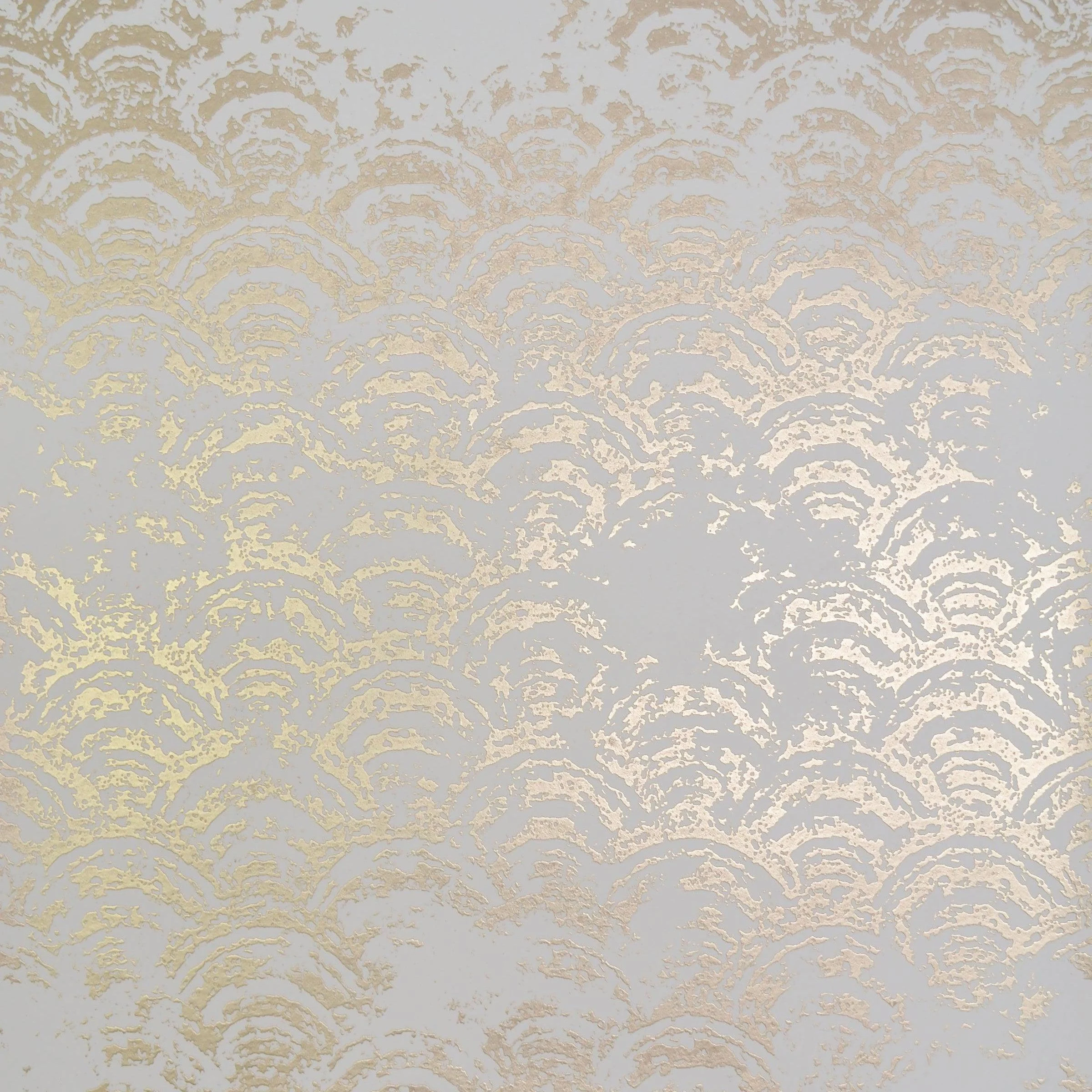 Eclipse Wallpaper // White & Gold