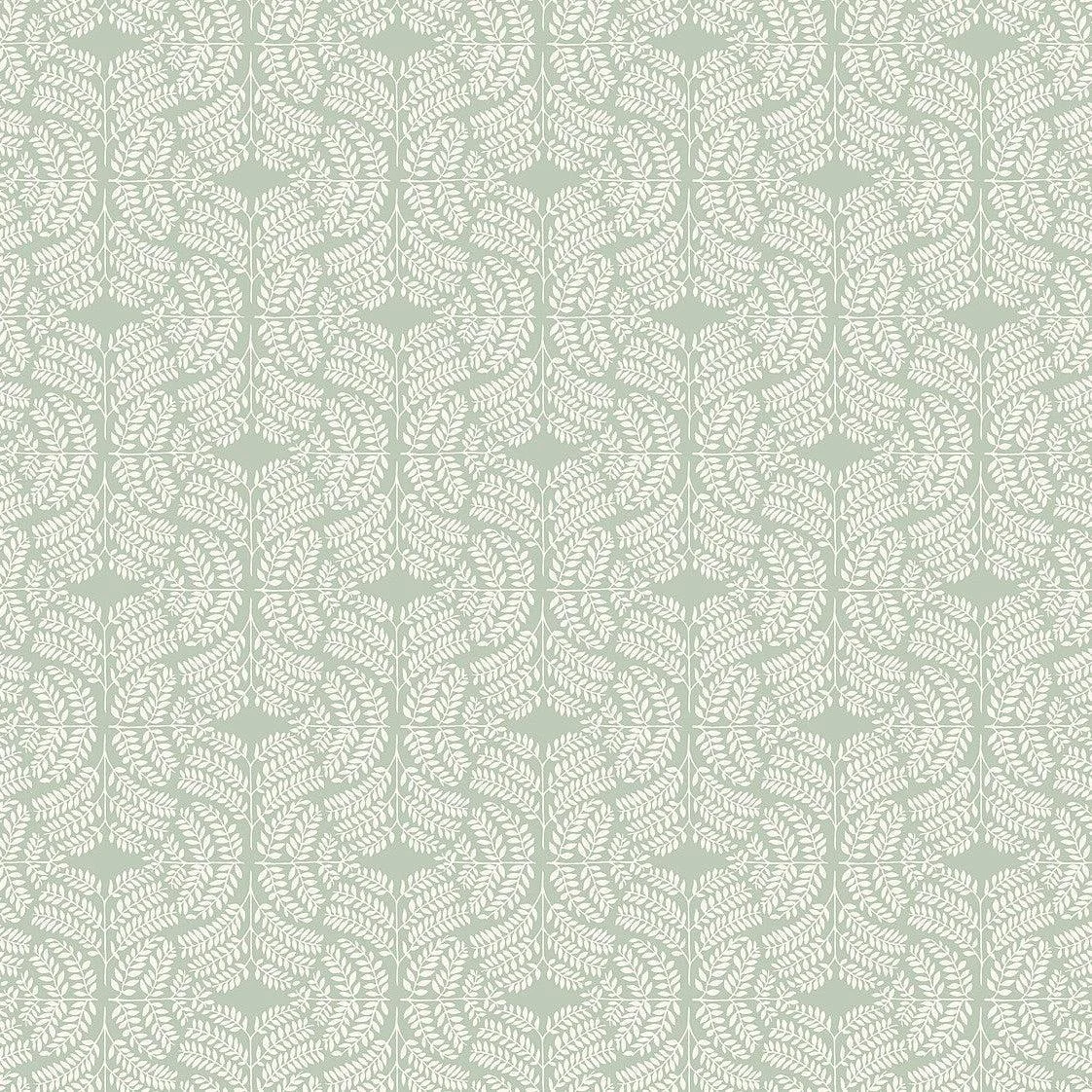 Fern Tile Wallpaper // Green