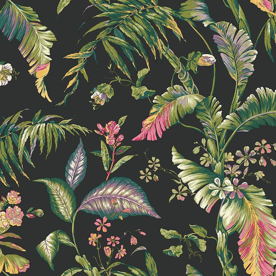 Fiji Garden Wallpaper // Green