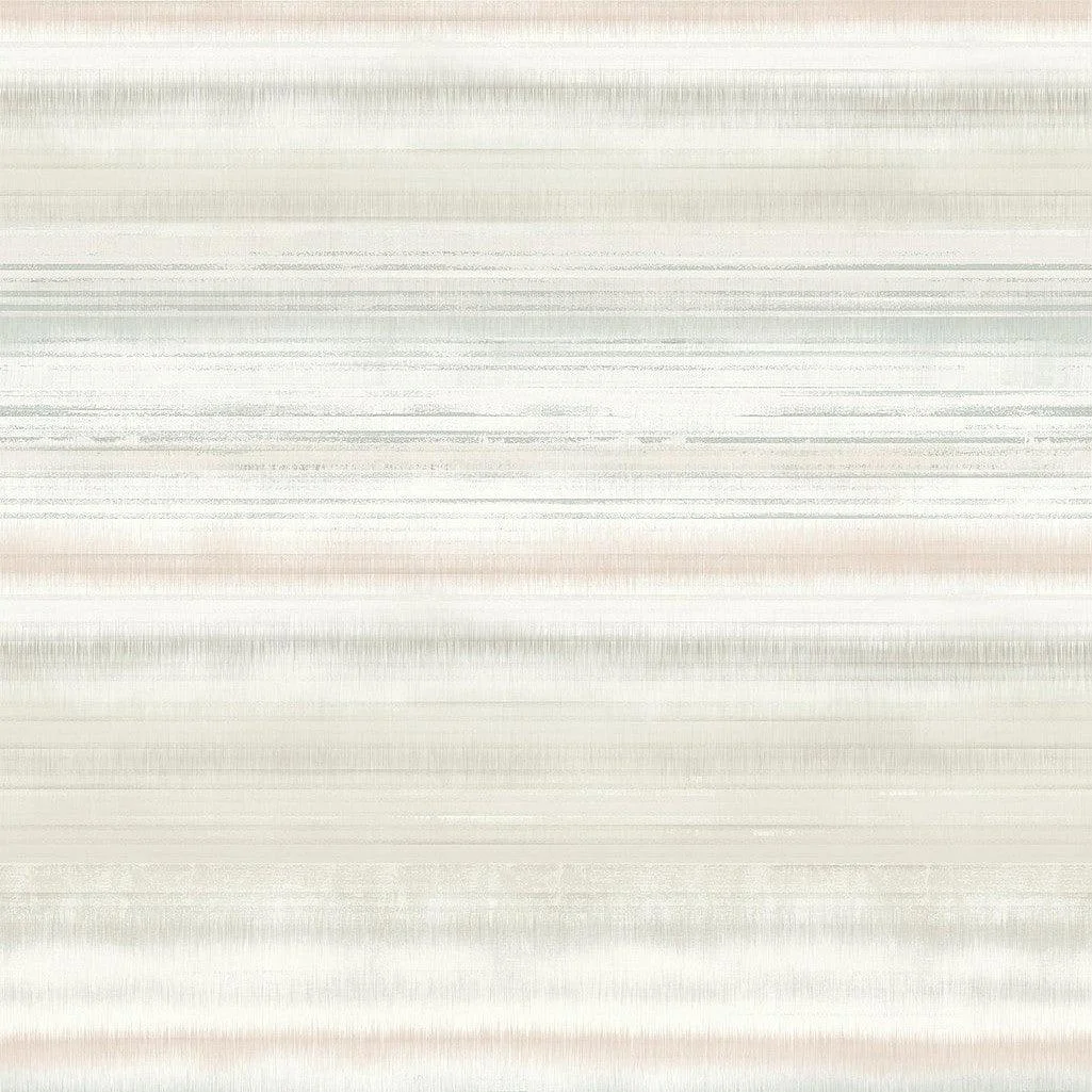 Fleeting Horizon Stripe Peel & Stick Wallpaper // Clay & Mint