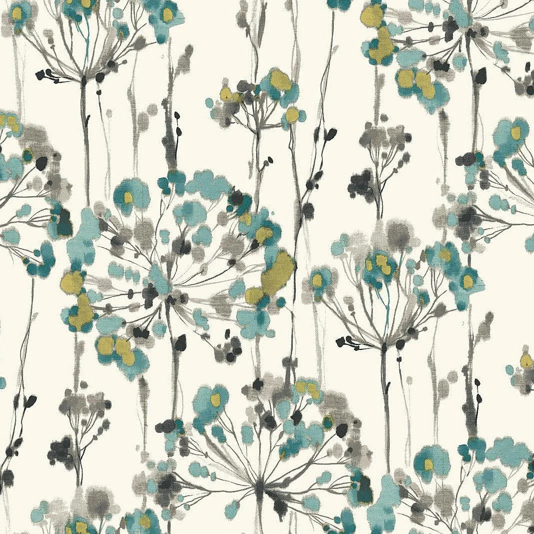 Flourish Wallpaper // Gold Metallic