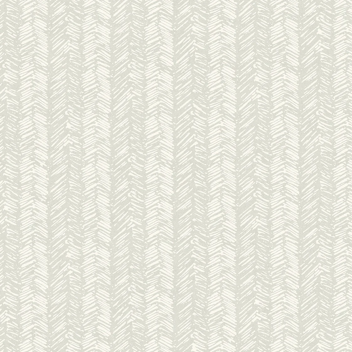 Fractured Herringbone Wallpaper // Light Grey