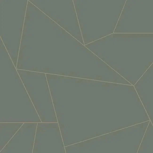 Fractured Prism Peel & Stick Wallpaper // Grey