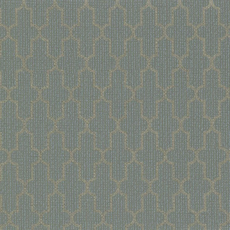 Frame Geometric Wallpaper // Blue