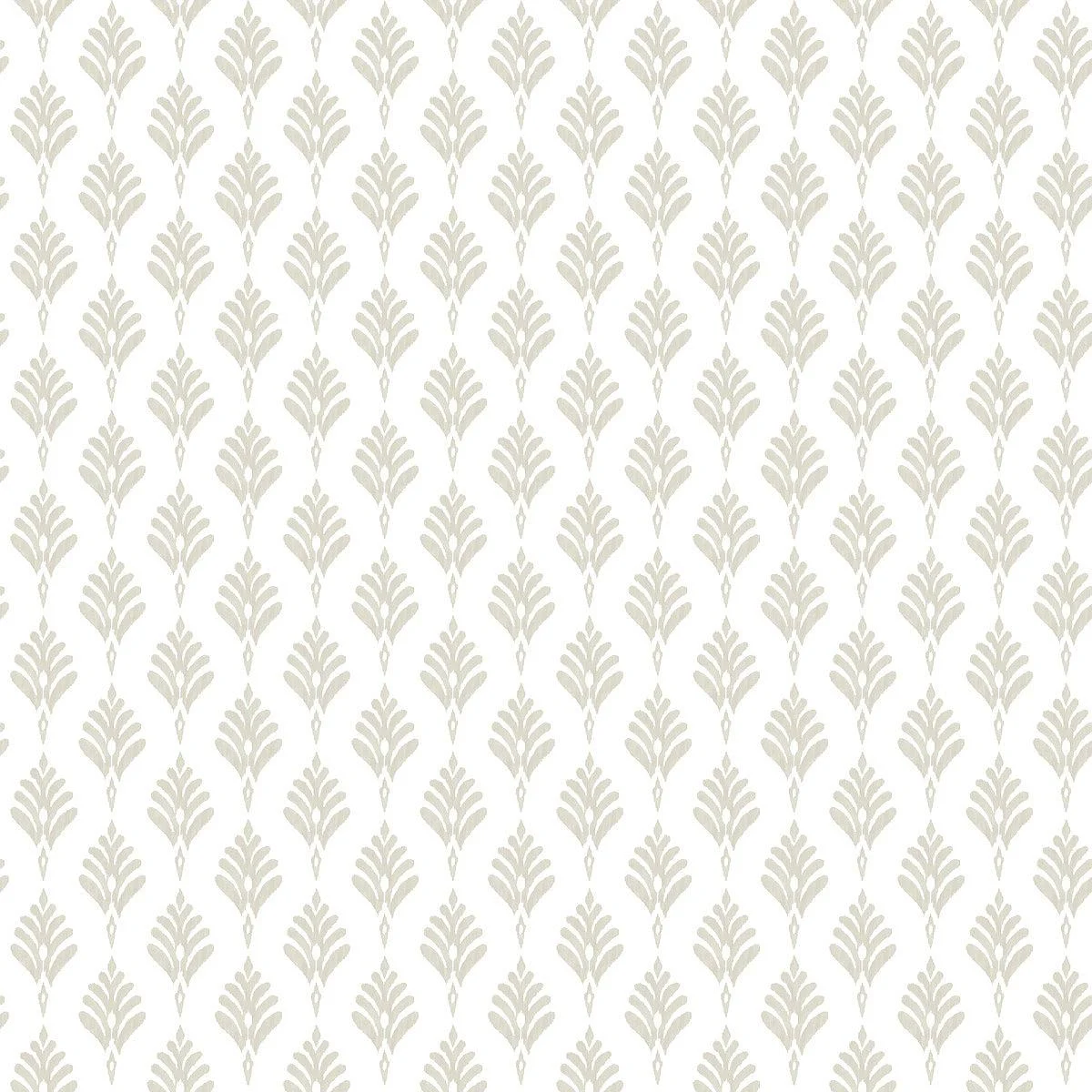 French Scallop Wallpaper // Off White