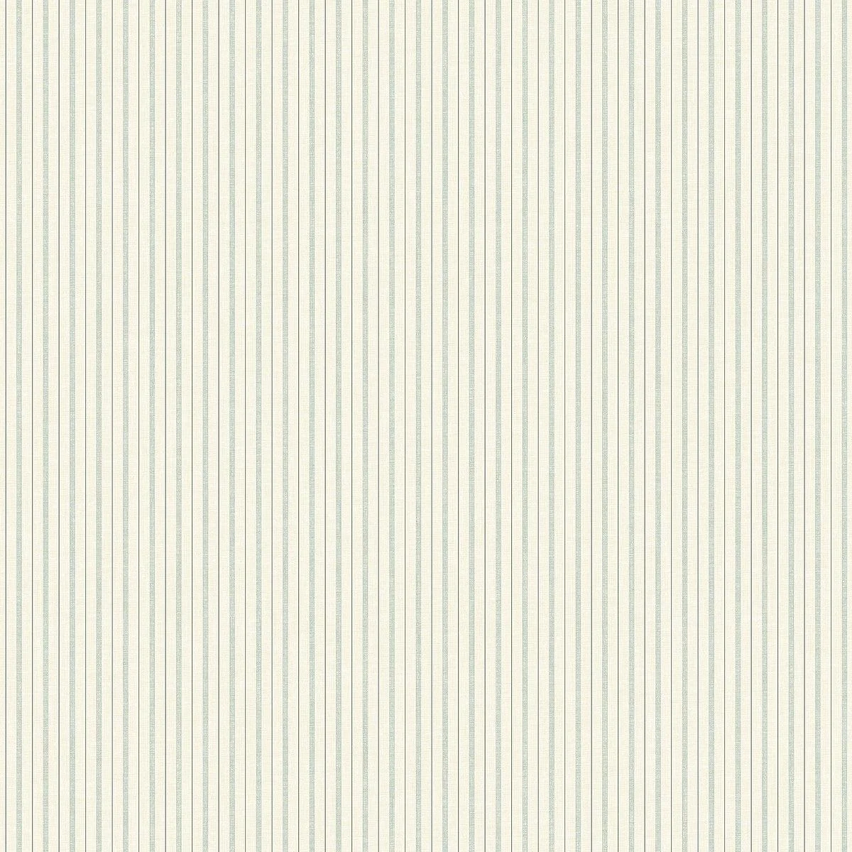 French Ticking Wallpaper // Light Blue