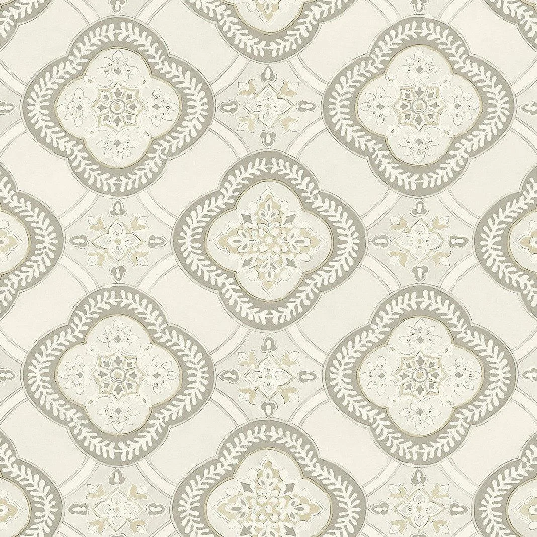 Garden Trellis Wallpaper // Hazel
