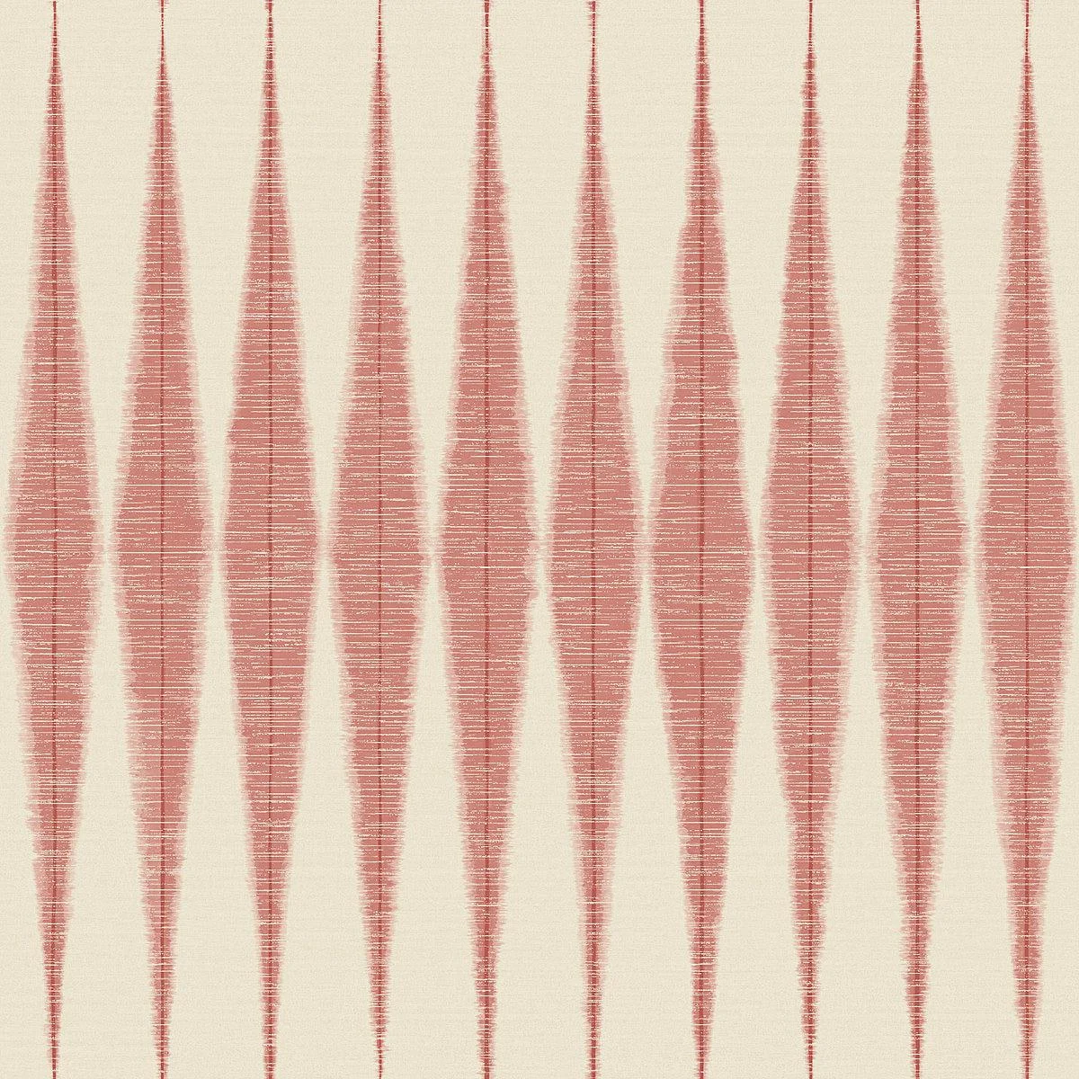 Handloom Wallpaper // Pompian Red