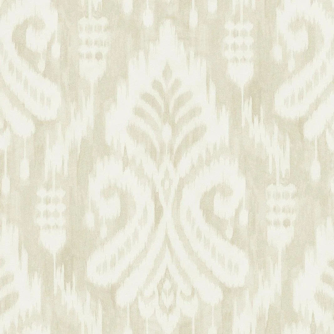 Hawthorne Ikat Wallpaper // Beige