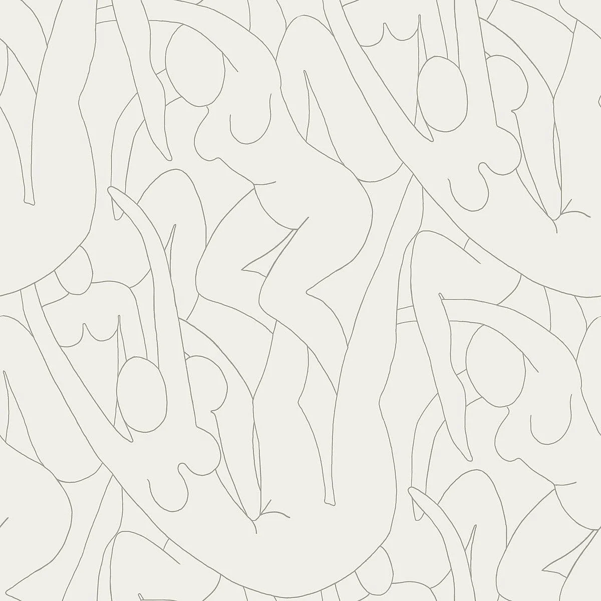 Head over Heels Peel & Stick Wallpaper // Beige Metallic