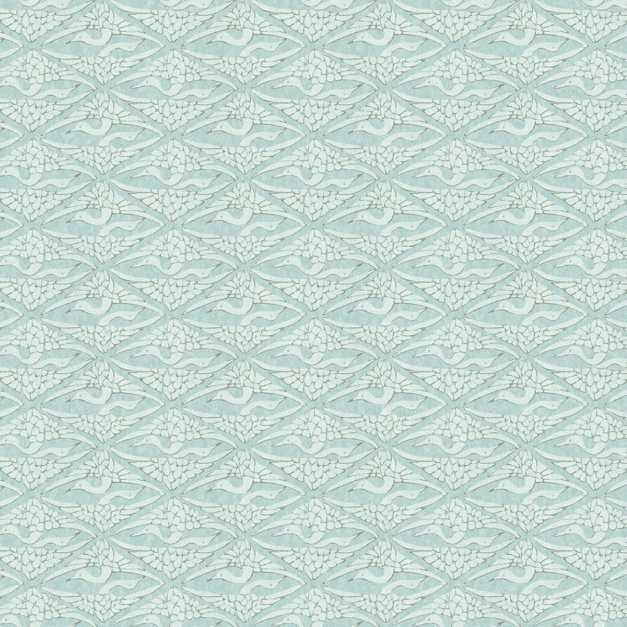 High Society Wallpaper // Blue