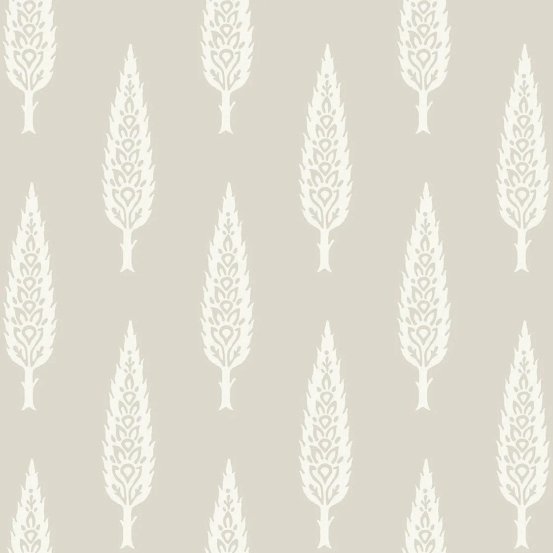 Juniper Tree Wallpaper // Taupe