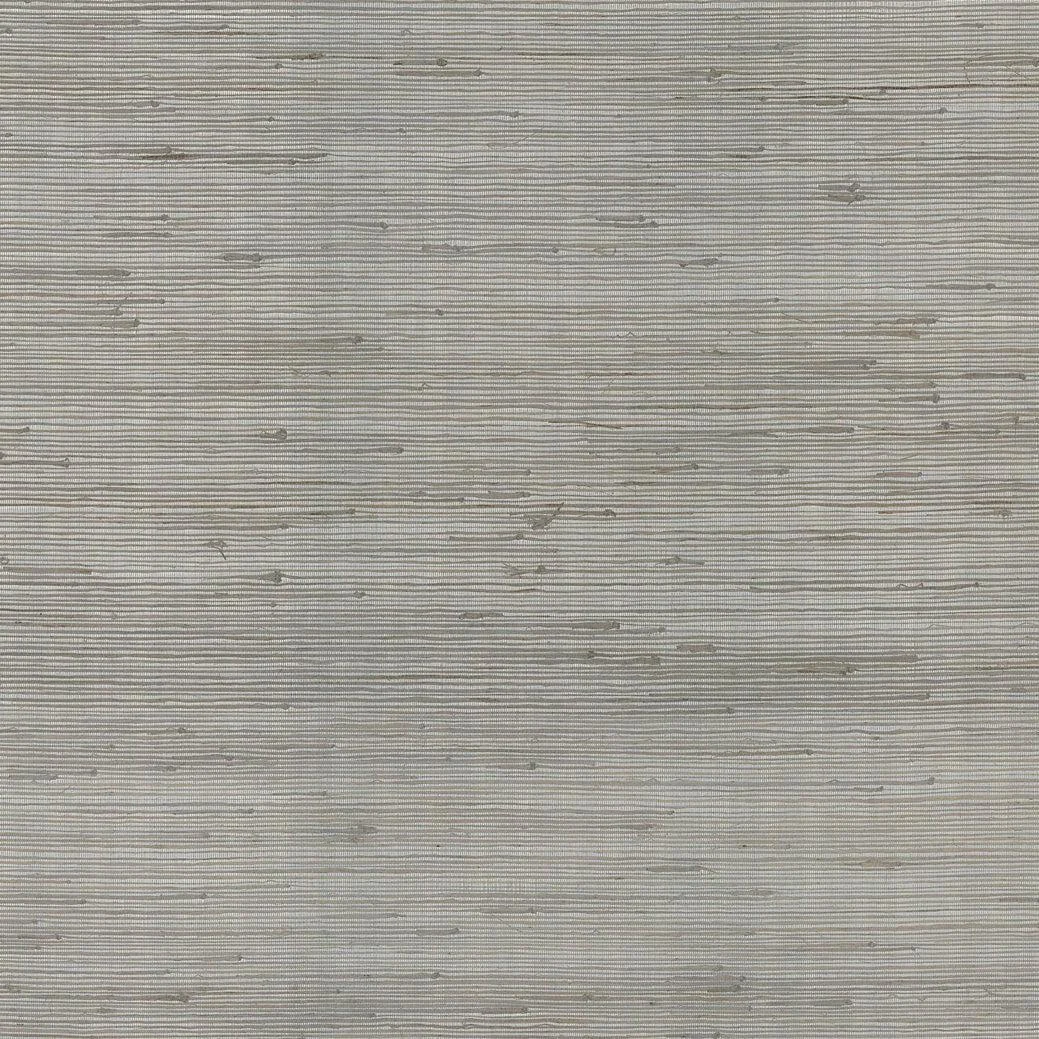 Jute Wallpaper // Silver & Blue Metallic