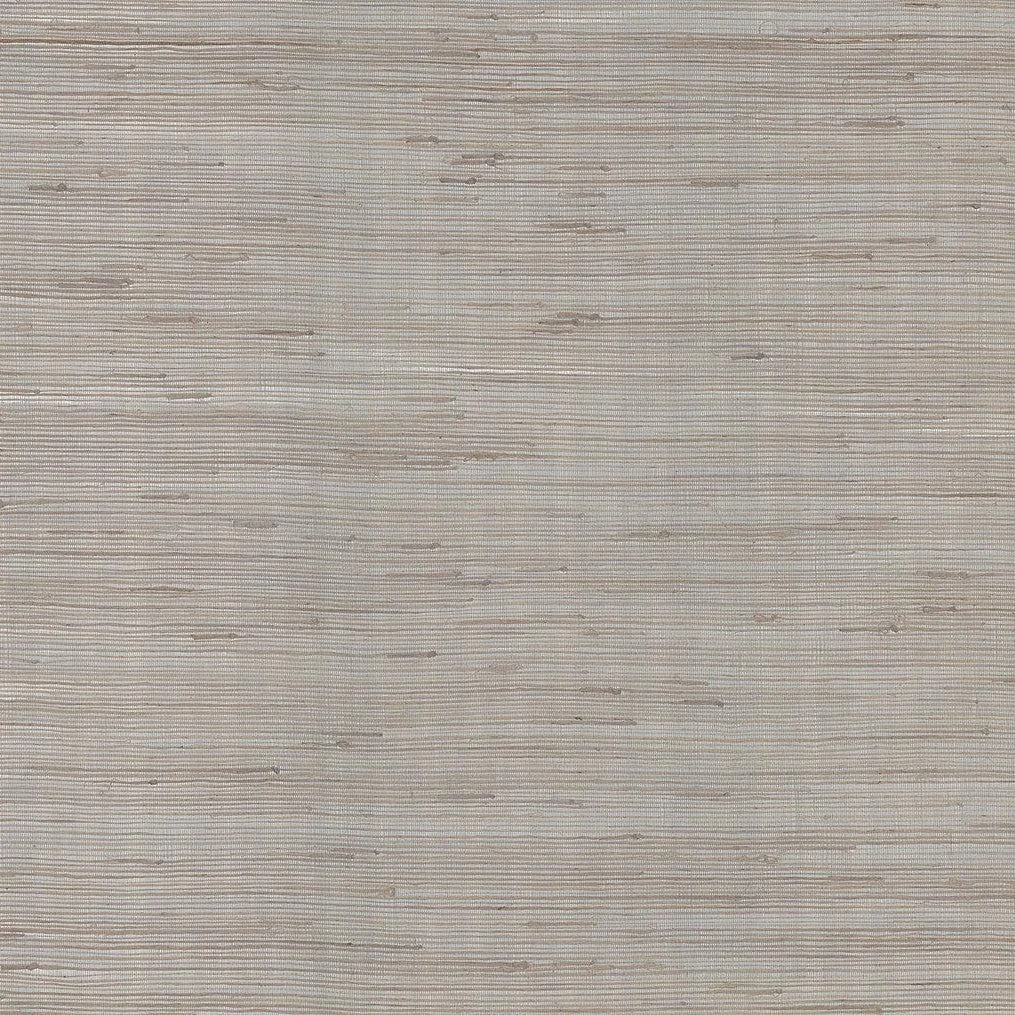 Jute Wallpaper // Silver & Taupe Metallic