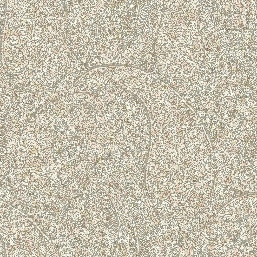 Kashmir Dreams Paisley Wallpaper // Pink