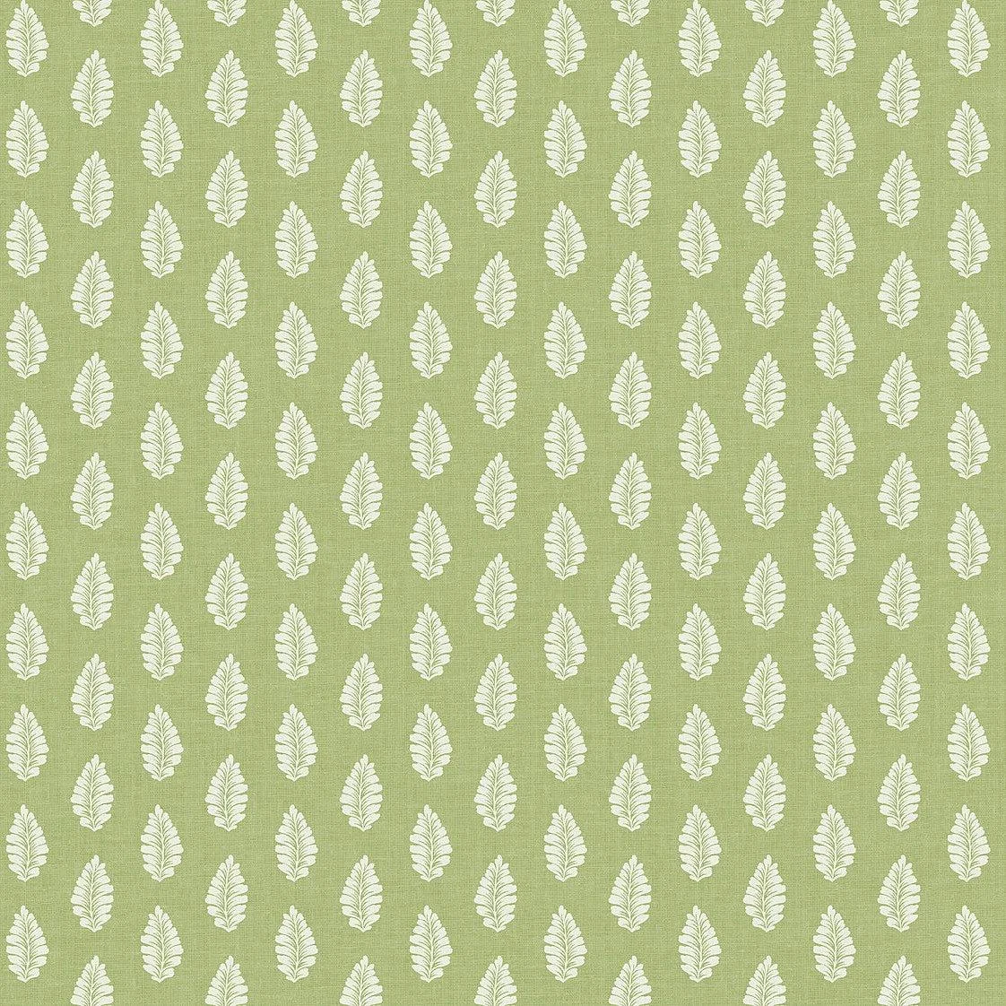 Leaf Pendant Wallpaper // Green