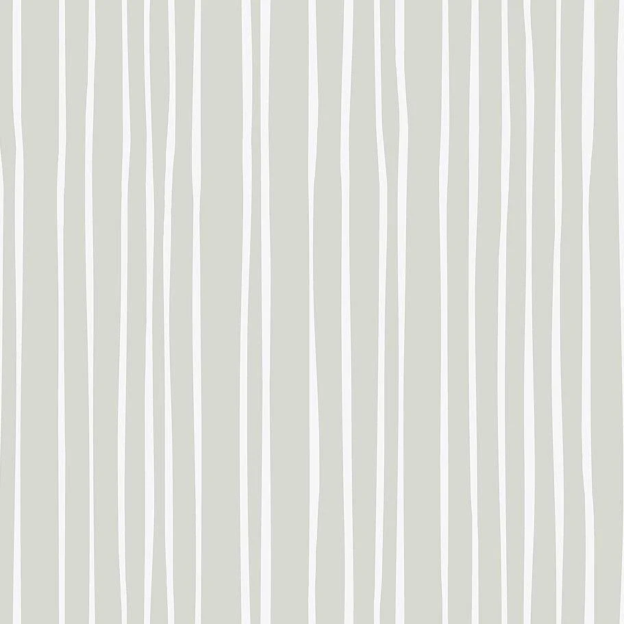 Liquid Lineation Wallpaper // Grey & Cream