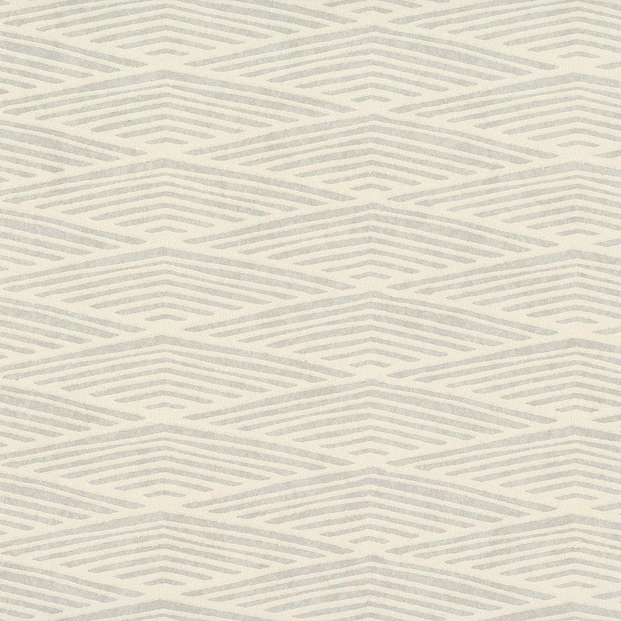 Lofty Peaks Wallpaper // Light Grey