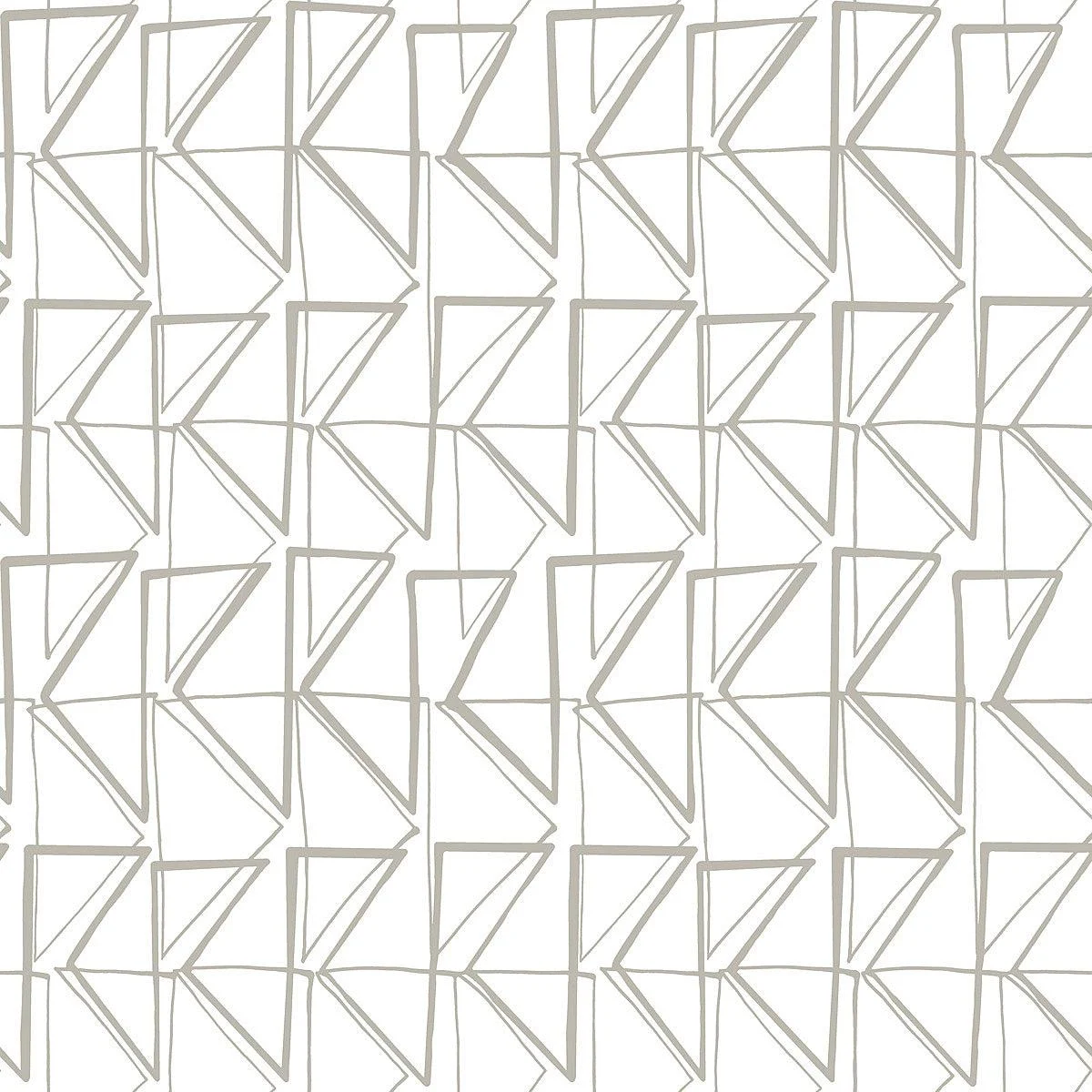 Love Triangles Peel & Stick Wallpaper // Gold Metallic
