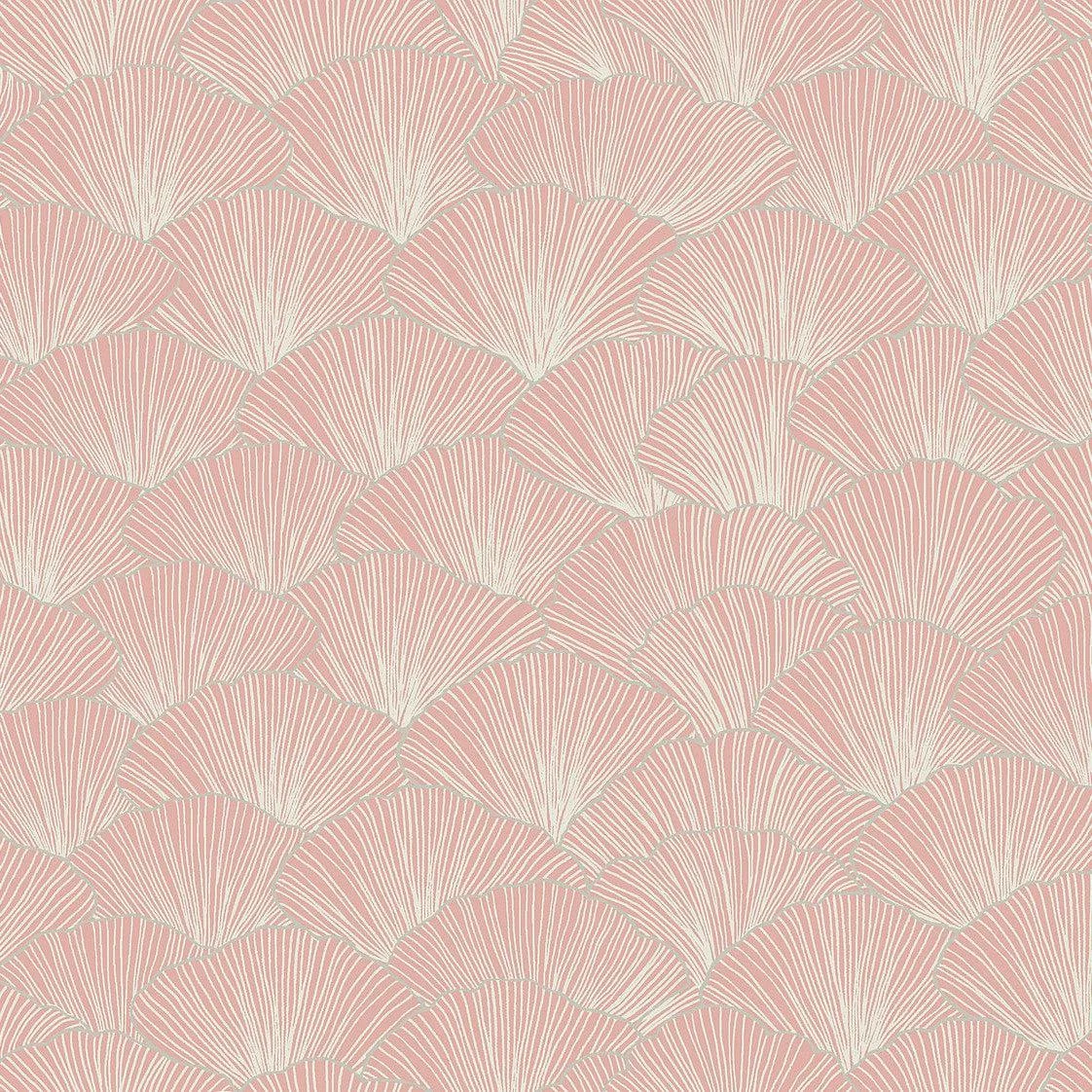 Luminous Gingko Wallpaper // Coral