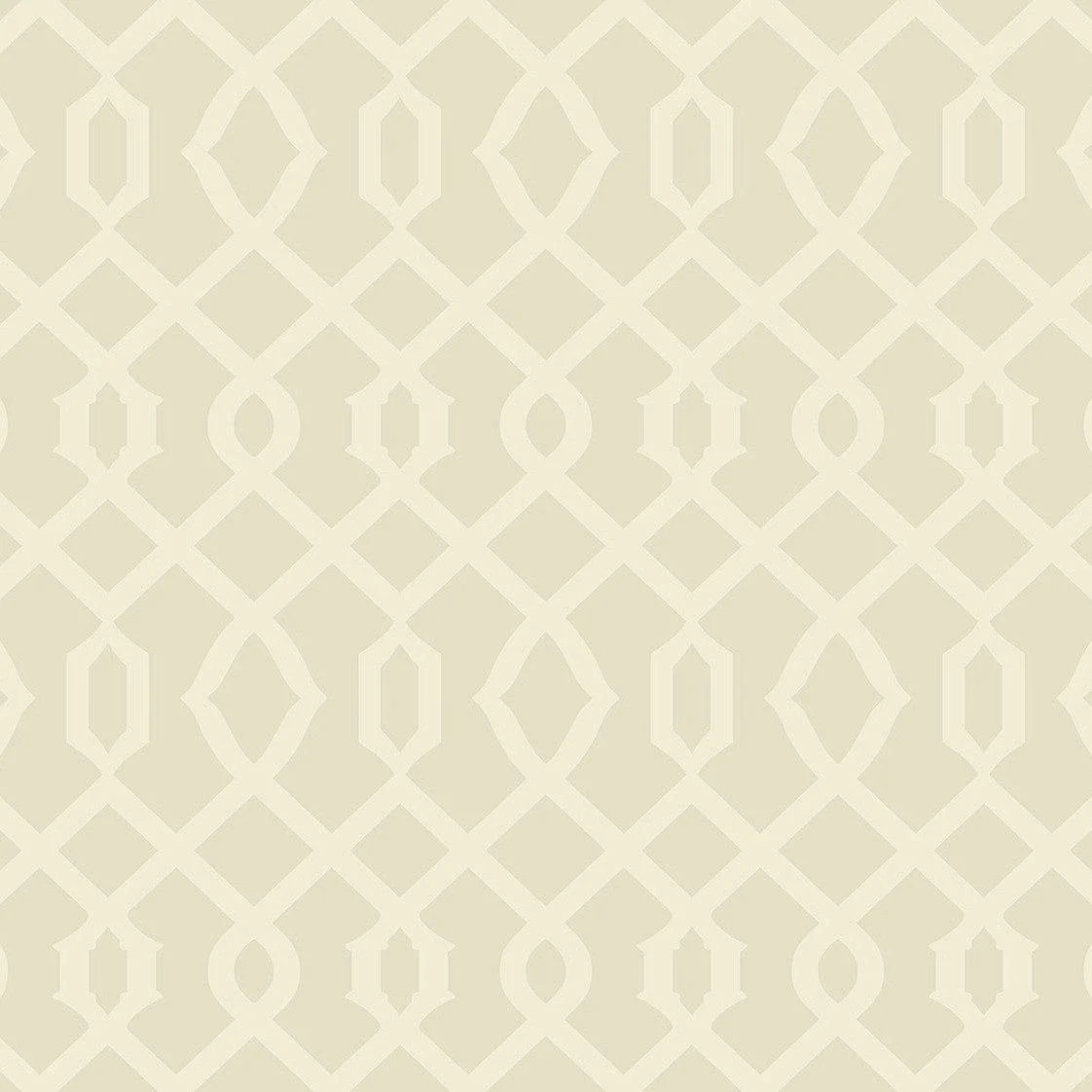 Luscious Wallpaper // Pearl Cream & Silver Metallic