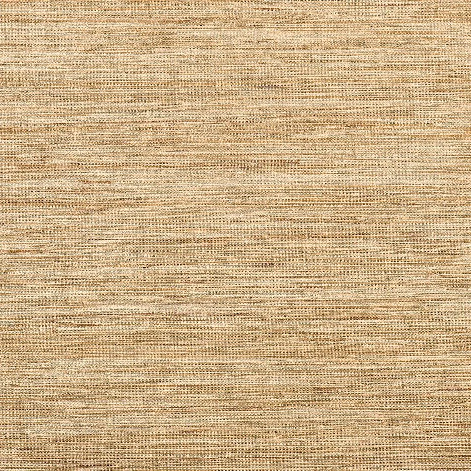 Lustrous Grasscloth Wallpaper // Yellow