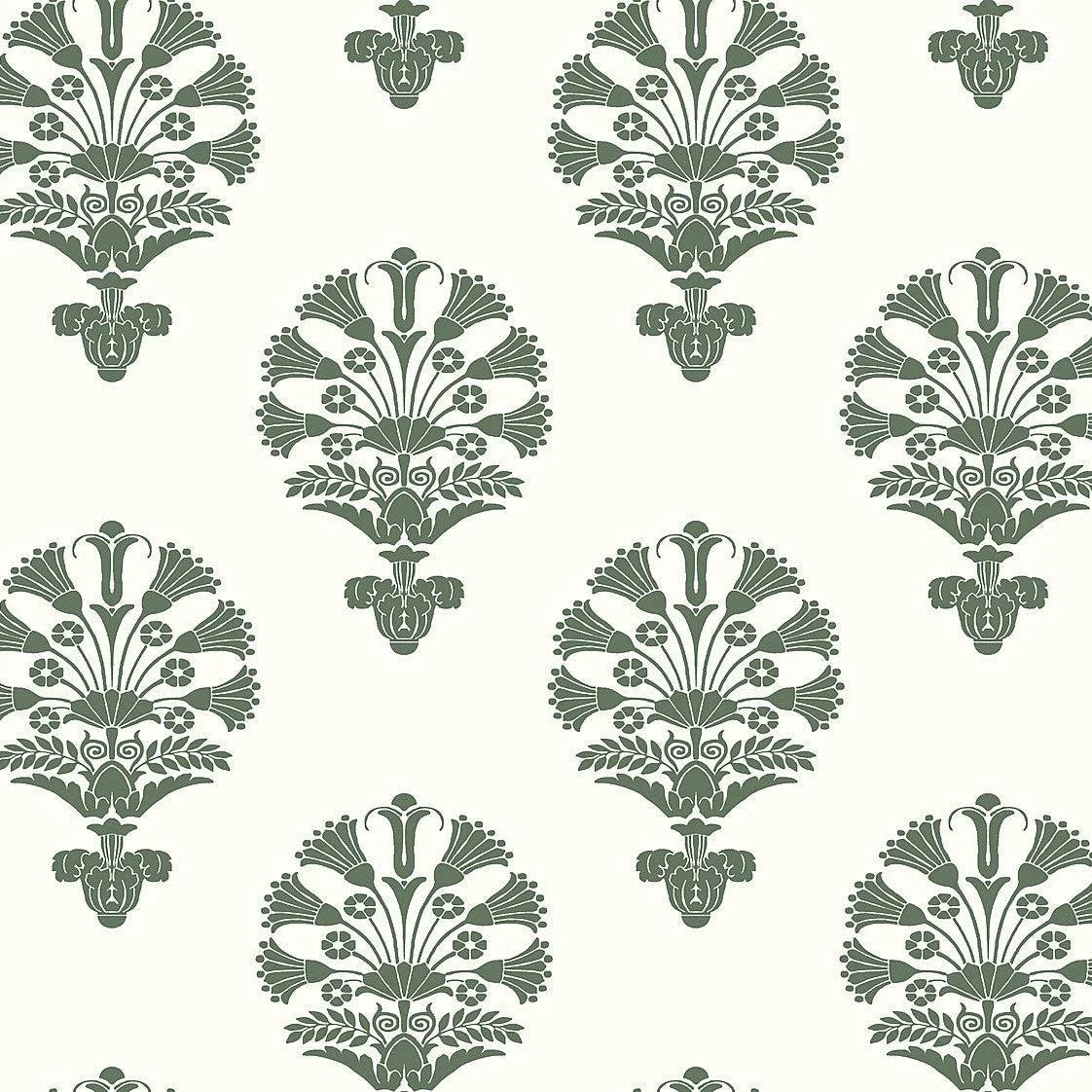 Luxor Wallpaper // Green