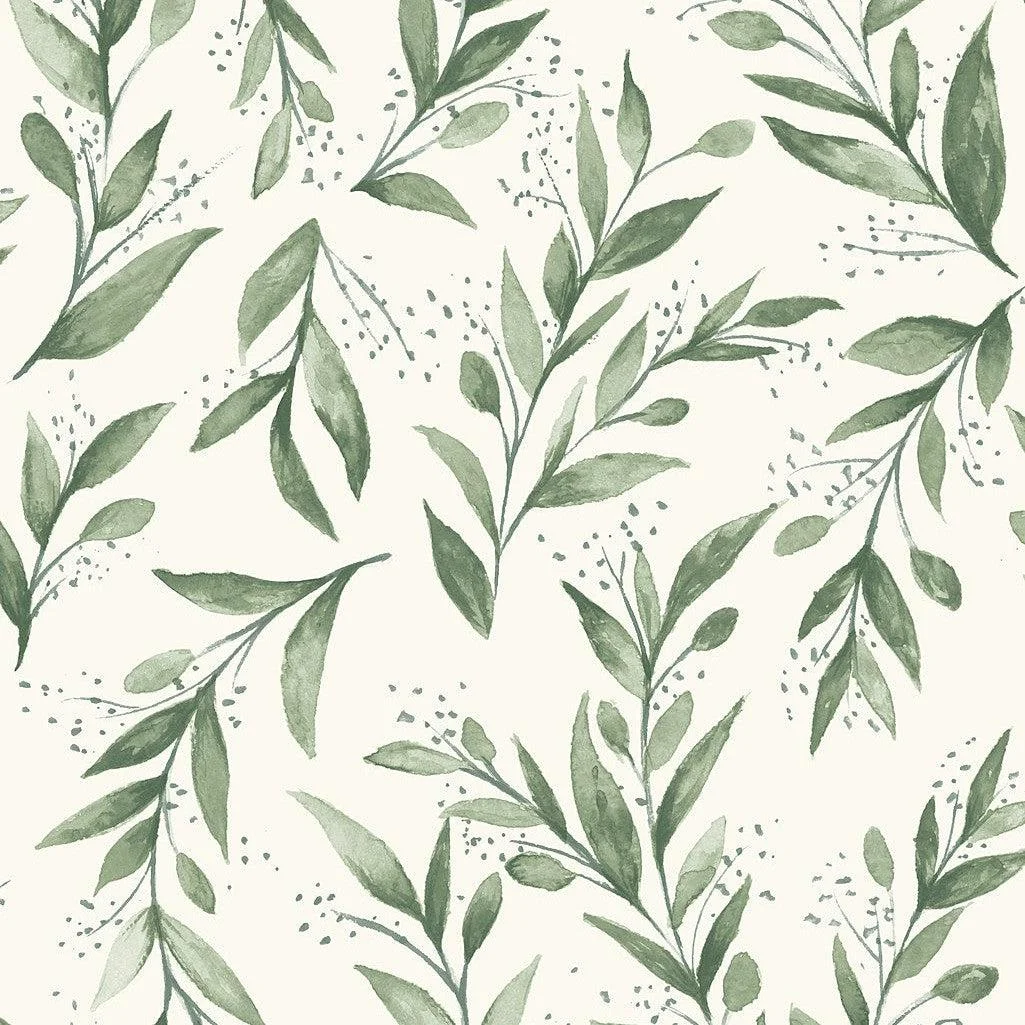 Magnolia Home Olive Branch Peel & Stick Wallpaper // Olive Grove