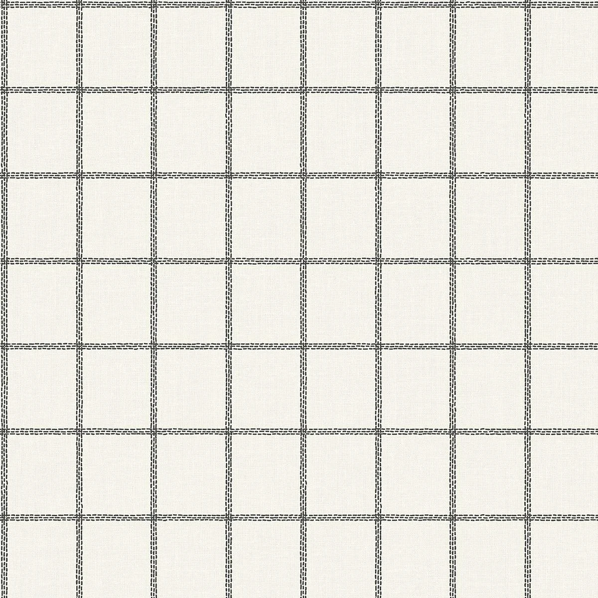 Magnolia Home Sunday Best Peel & Stick Wallpaper // Black