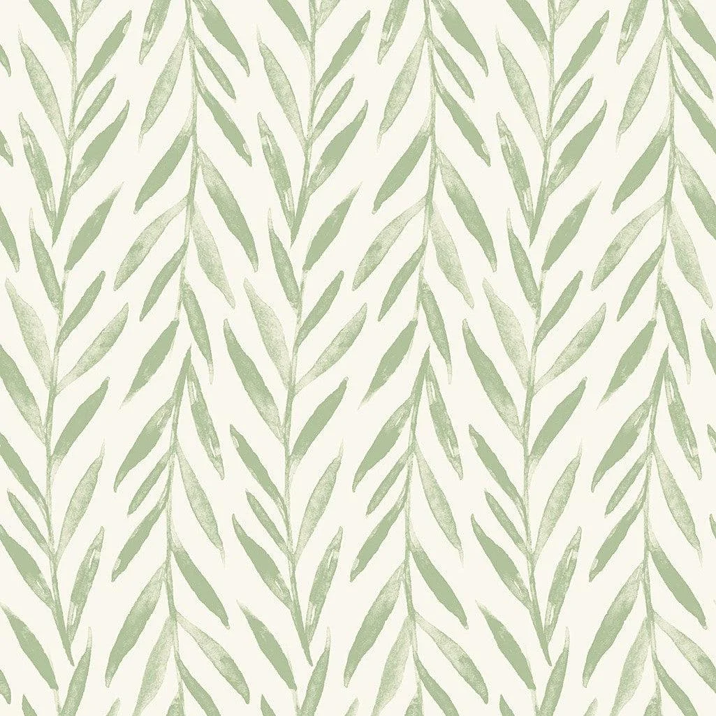Magnolia Home Willow Peel & Stick Wallpaper // Green