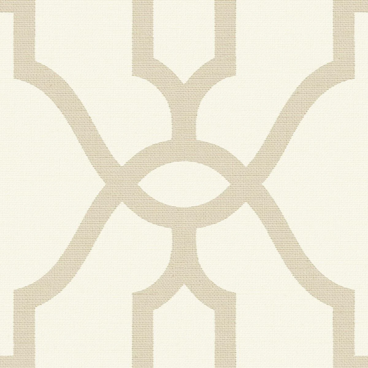 Magnolia Home Woven Trellis Peel & Stick Wallpaper // Beige