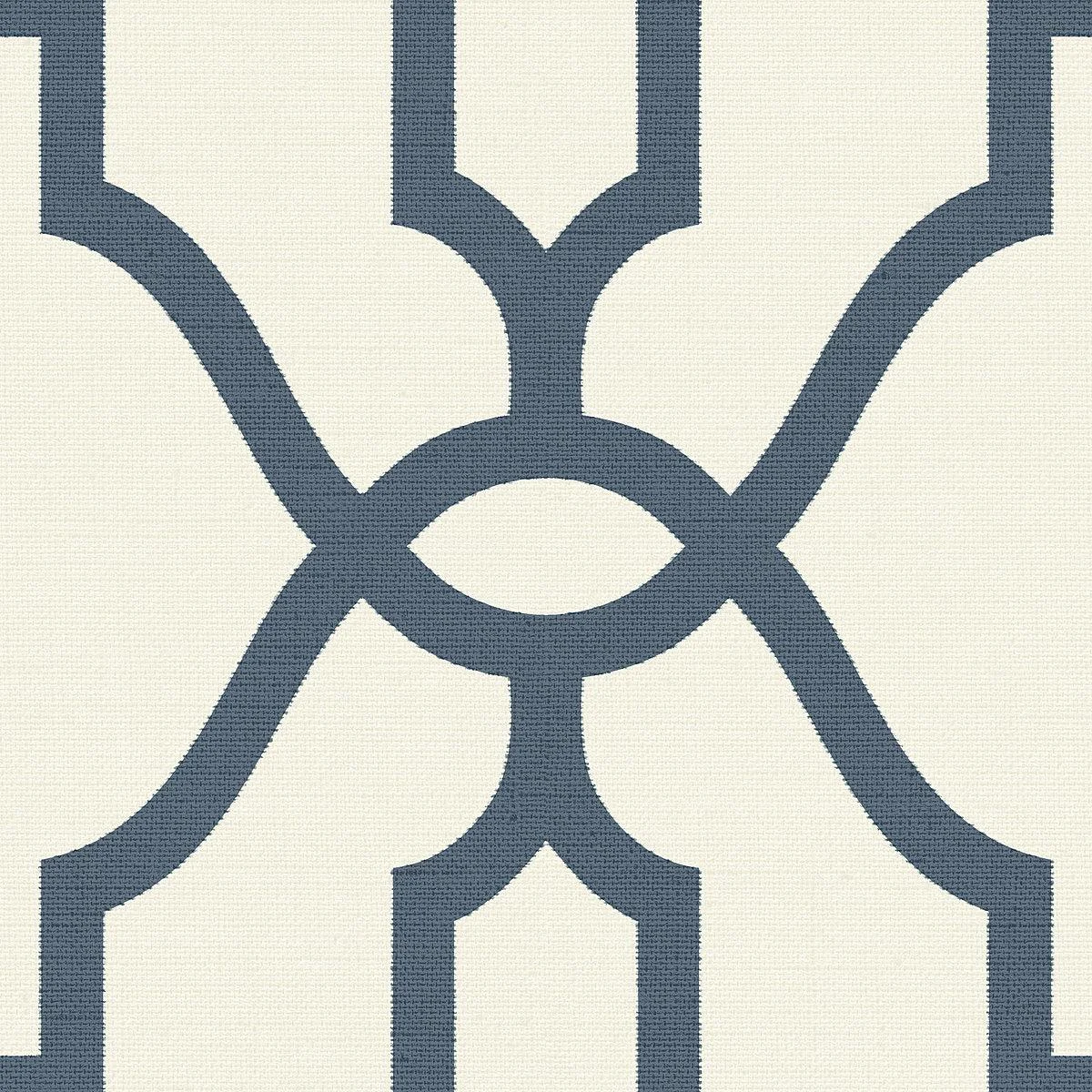 Magnolia Home Woven Trellis Peel & Stick Wallpaper // Blue & White