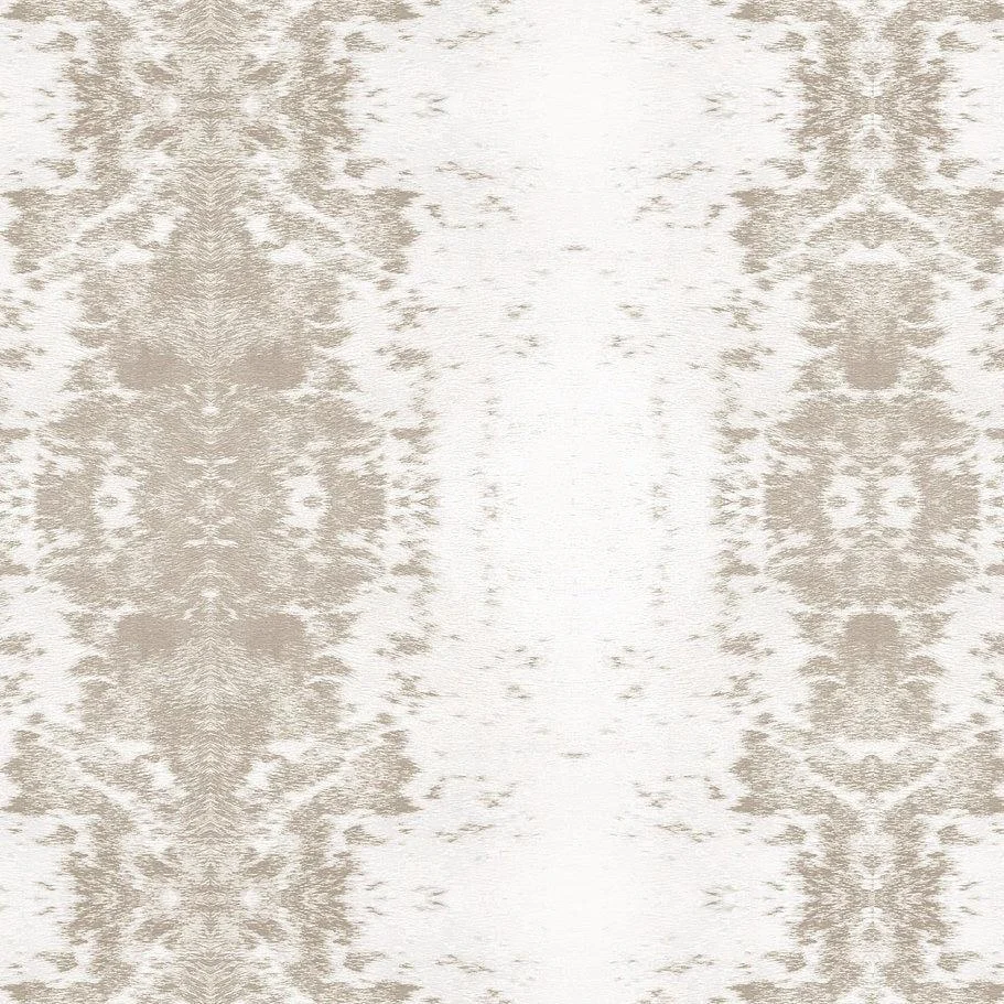 Marbled Appaloosa Peel & Stick Wallpaper // Beige