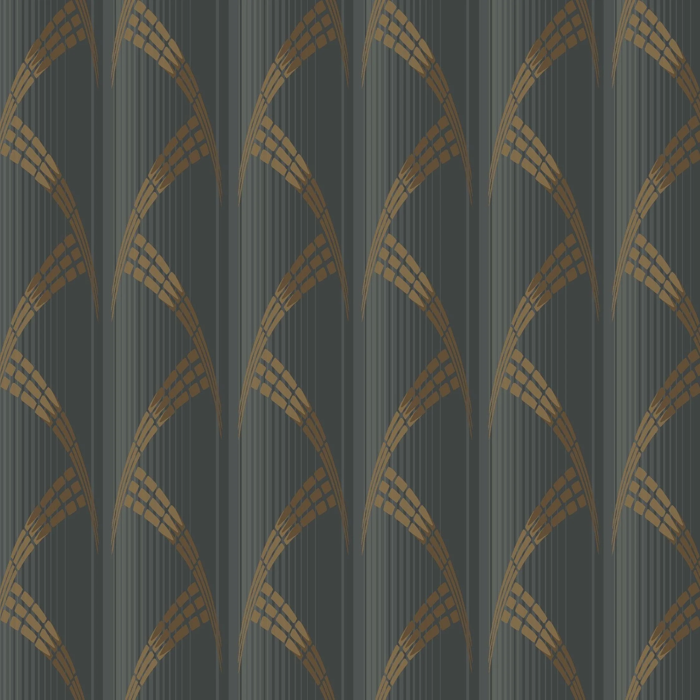 Metropolis Wallpaper // Black