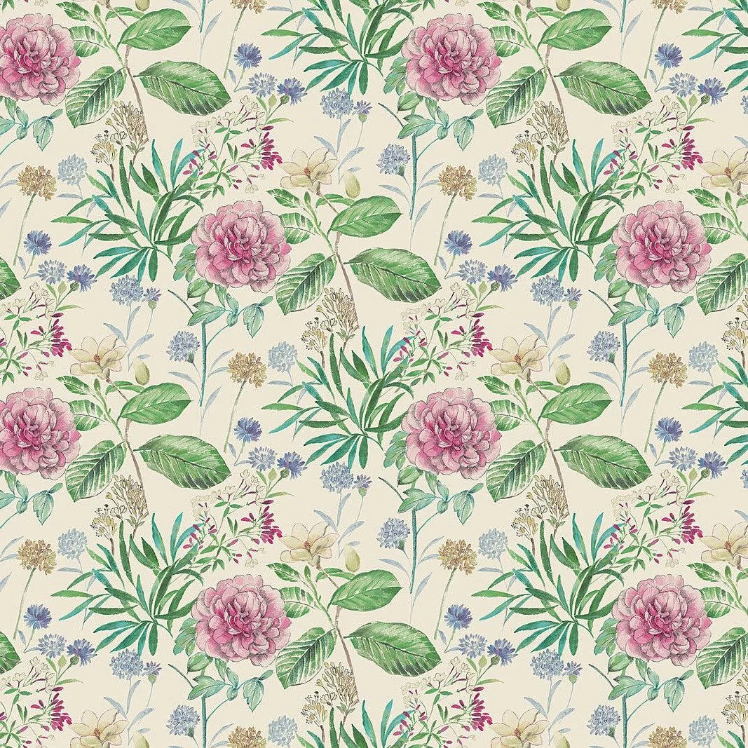 Midsummer Floral Wallpaper // Pink