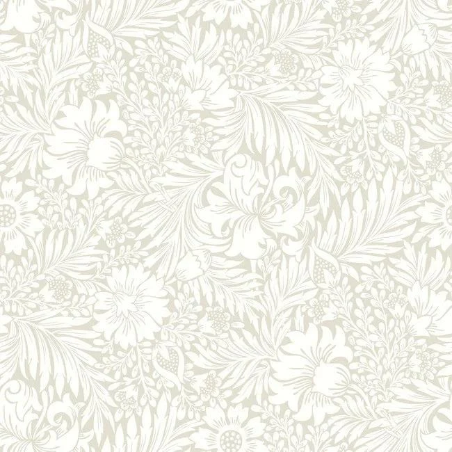 Modern Acanthus Premium Peel + Stick Wallpaper // Wicker