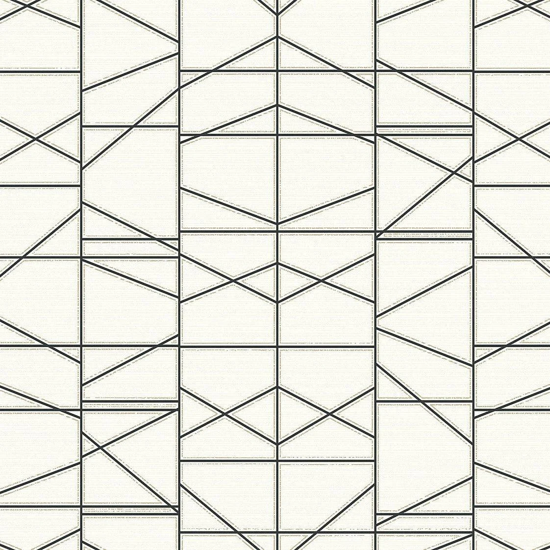 Modern Perspective Wallpaper // Black