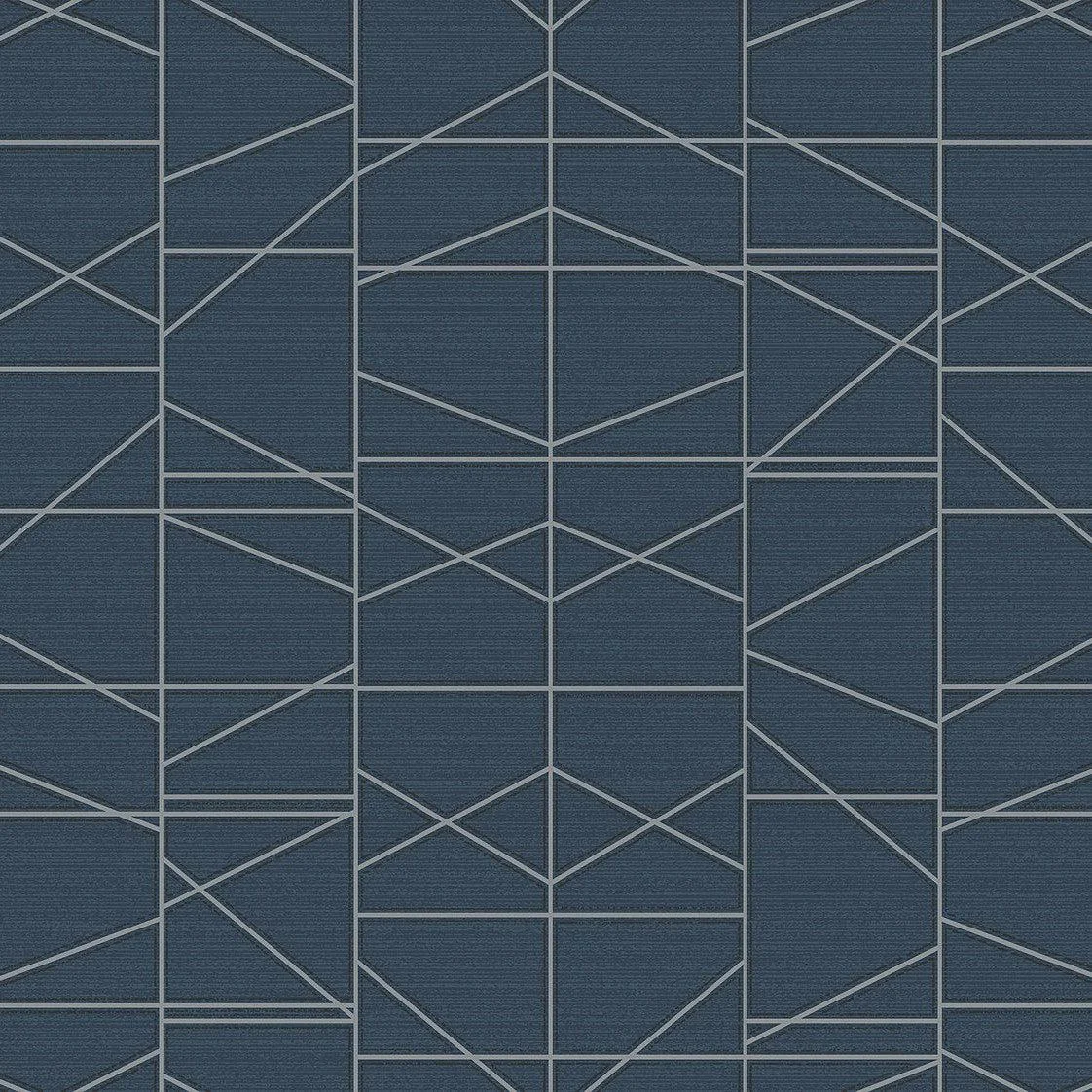 Modern Perspective Wallpaper // Silver