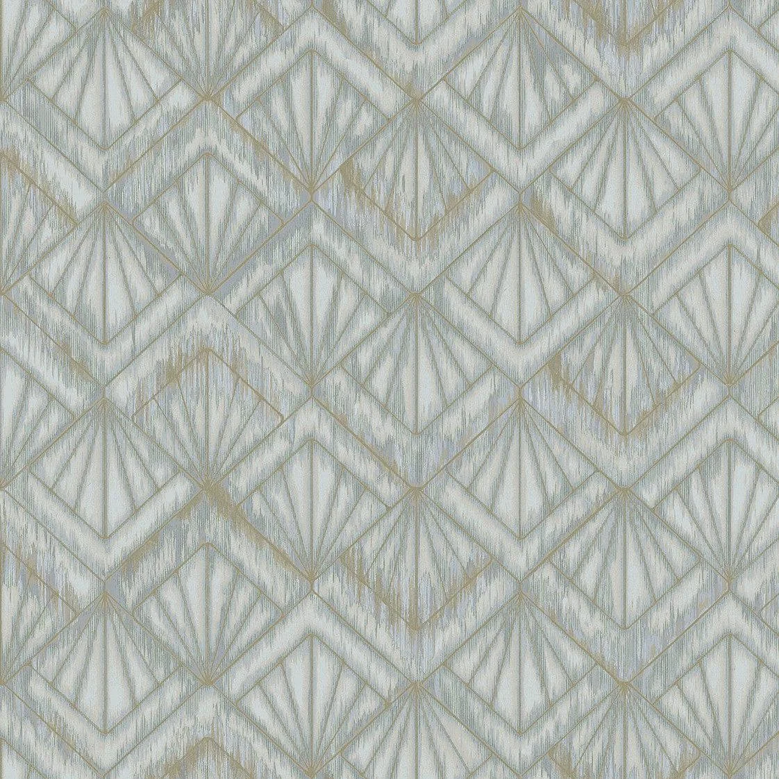 Modern Shell Wallpaper // Blue & Grey