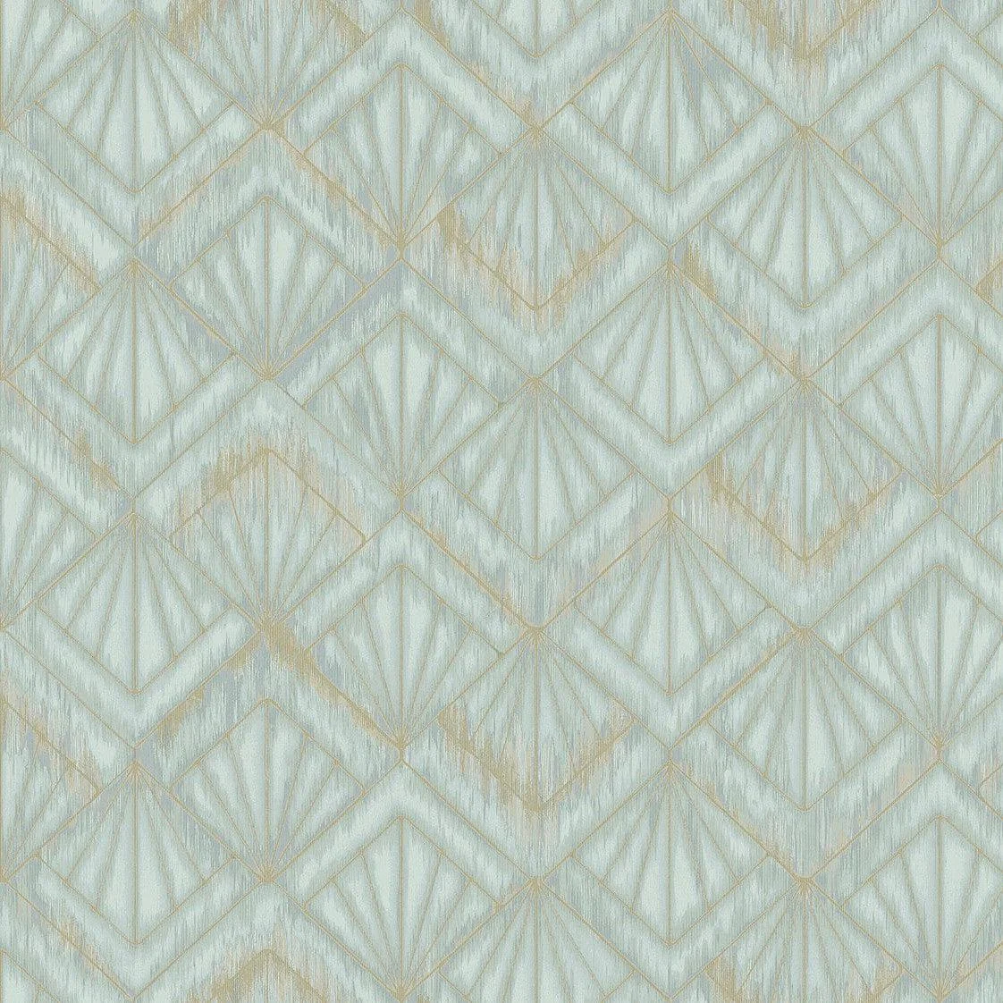 Modern Shell Wallpaper // Light Blue