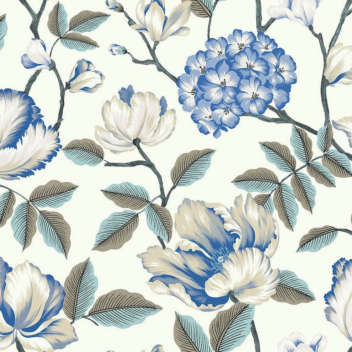 Morning Garden Wallpaper // White