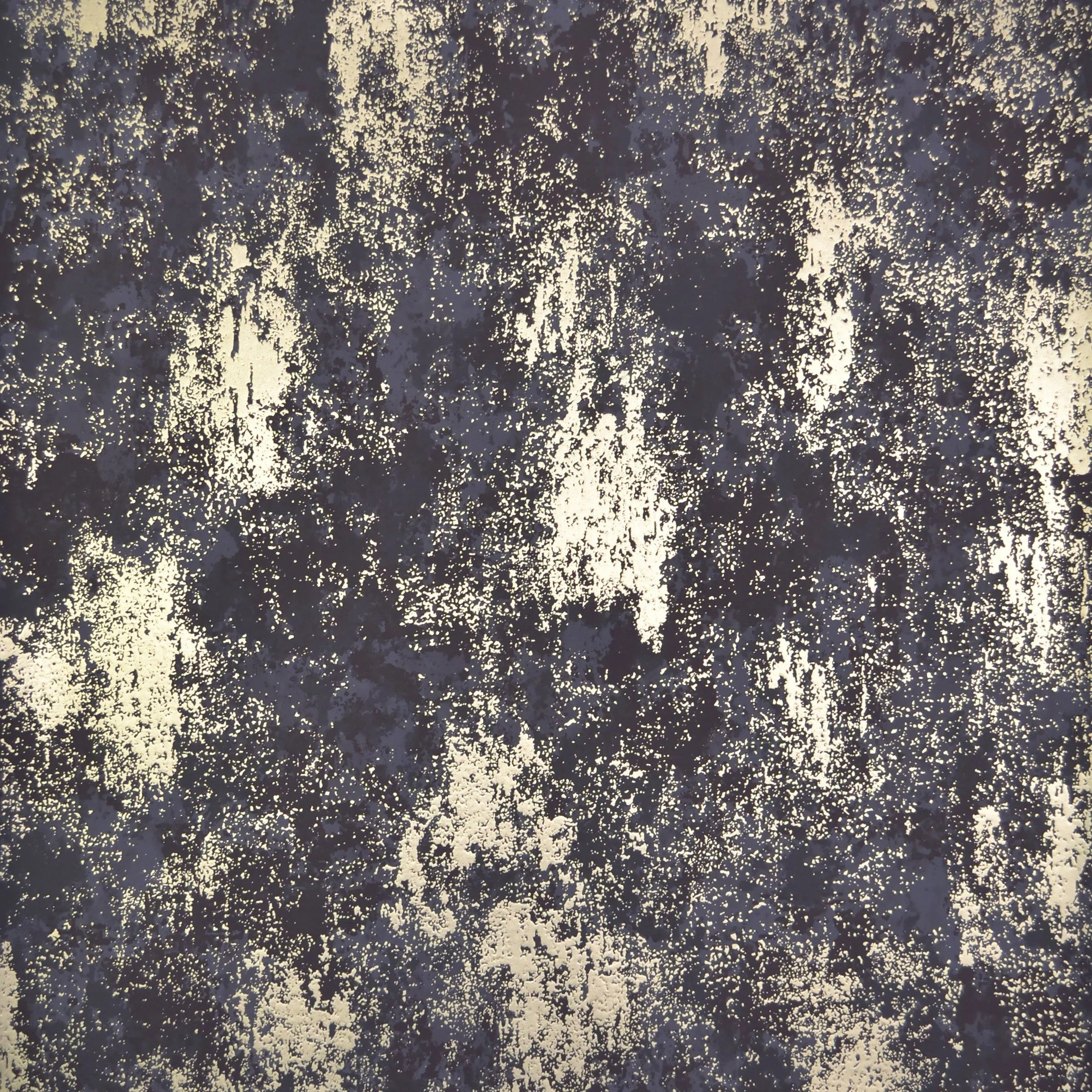 Nebula Wallpaper // Plum & Gold