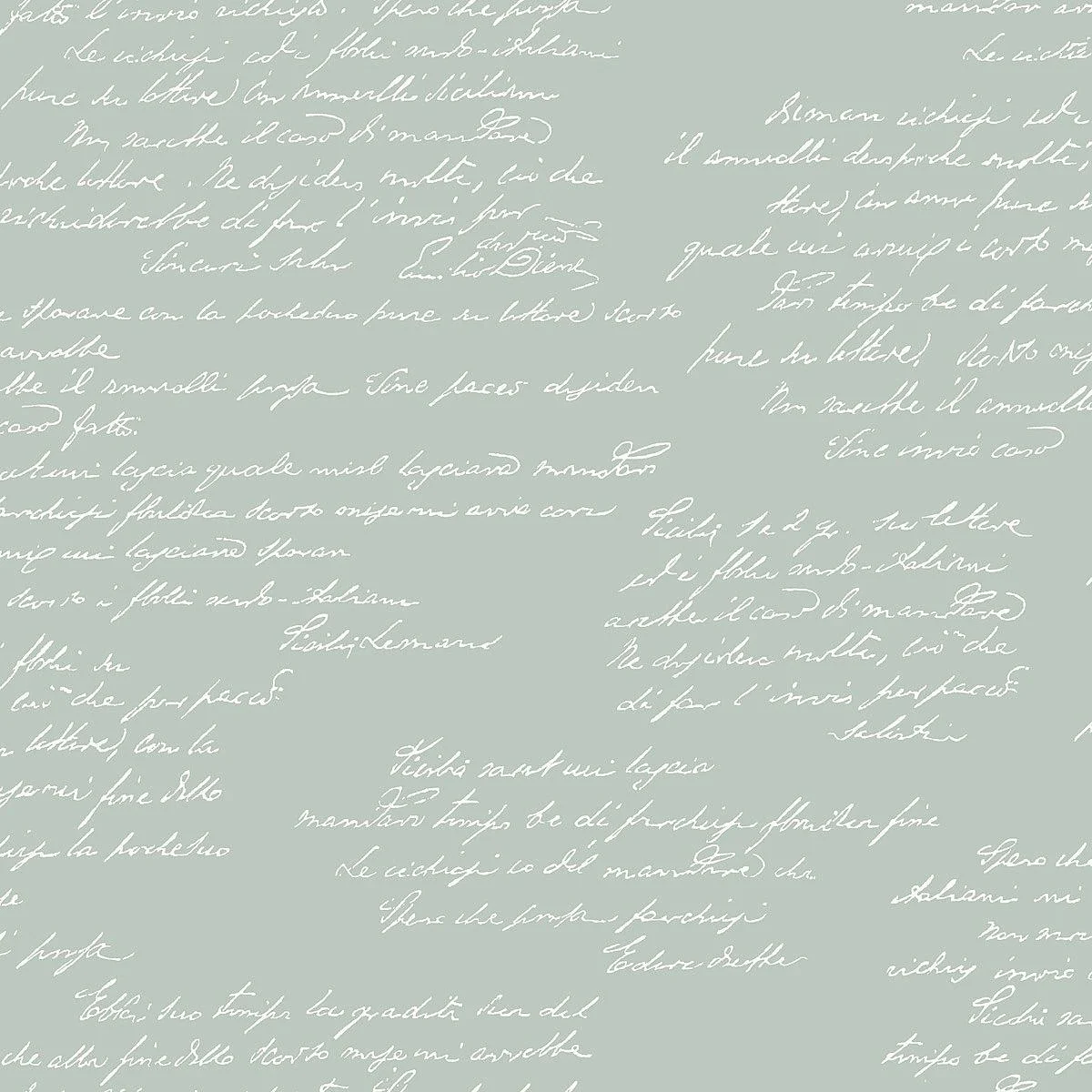 Noteworthy Wallpaper // Green & White