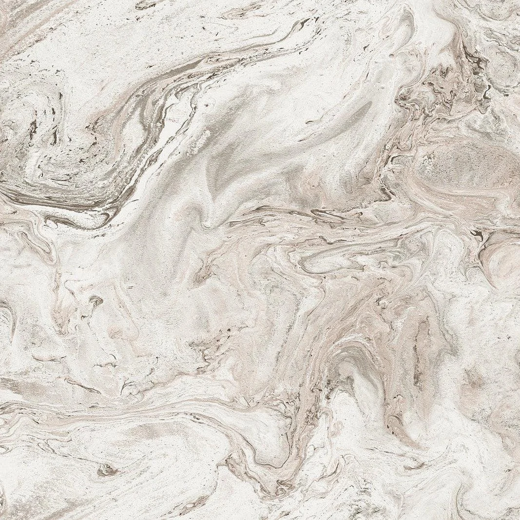 Oil & Marble Peel & Stick Wallpaper // Clay & Taupe