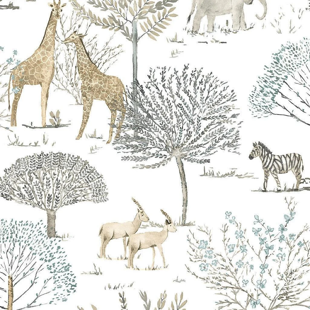 On the Savanna Peel & Stick Wallpaper // Neutral